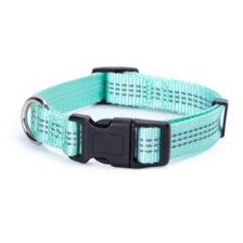 Nobleza obojok nylonový reflexný 1,5 x 25 - 40 cm mentolový